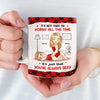 I’m Here For You - Couple Personalized Custom Mug - Gift For Husband Wife, Anniversary