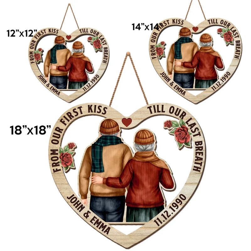 Forever My One And Only Love - Couple Personalized Custom Home Decor Wood Sign - Gift For Husband Wife, Anniversary
