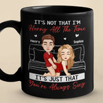 Custom Funny Naughty Couple Gifts - Personalized Mugs