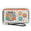 I'm The Best Fur Mom - Dog & Cat Personalized Custom 3D Inflated Effect Printed Leather Long Wallet -  Gift For Pet Owners, Pet Lovers