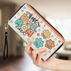 I'm The Best Fur Mom - Dog & Cat Personalized Custom 3D Inflated Effect Printed Leather Long Wallet -  Gift For Pet Owners, Pet Lovers