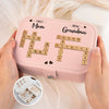Being Your Mother Was A Gift - Family Personalized Custom Jewelry Case - Gift For Mom, Grandma