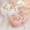 Being Your Mother Was A Gift - Family Personalized Custom Jewelry Case - Gift For Mom, Grandma