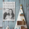 Custom Photo The Anniversary Post - Couple Personalized Custom Vertical Poster - Gift For Husband Wife, Anniversary
