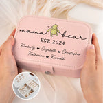 Custom Name Family Gifts for Mom - Personalized Jewelry Case