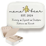 Custom Name Family Gifts for Mom - Personalized Jewelry Case