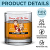It’s Your Charm That Takes Over My Mind - Couple Personalized Custom Whiskey Glass - Gift For Husband Wife, Anniversary