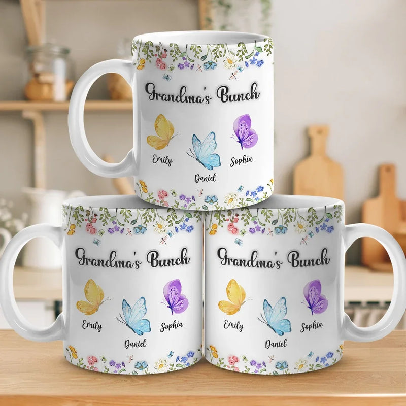 Your Love Is The Thread That Ties Our Family Together - Family Personalized Custom 3D Inflated Effect Printed Mug - Gift For Mom, Grandma