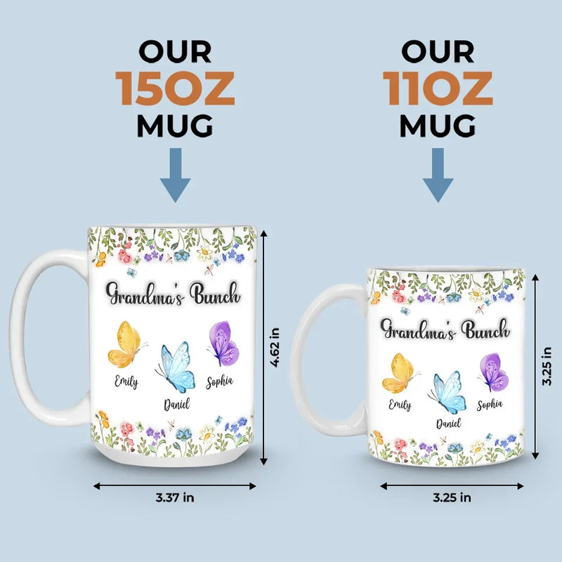 Your Love Is The Thread That Ties Our Family Together - Family Personalized Custom 3D Inflated Effect Printed Mug - Gift For Mom, Grandma