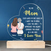 Consider This Heart As A Big Hug - Family  Personalized Custom Shaped 3D LED Light - Gift For Mom, Daughter