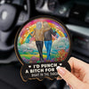 Real Friends, Real Vibes - Bestie Personalized Custom Car Visor Clip - Gift For Best Friends, BFF, Sisters
