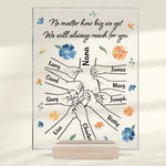 Custom Name Family Gifts - Personalized Acrylic Plaque