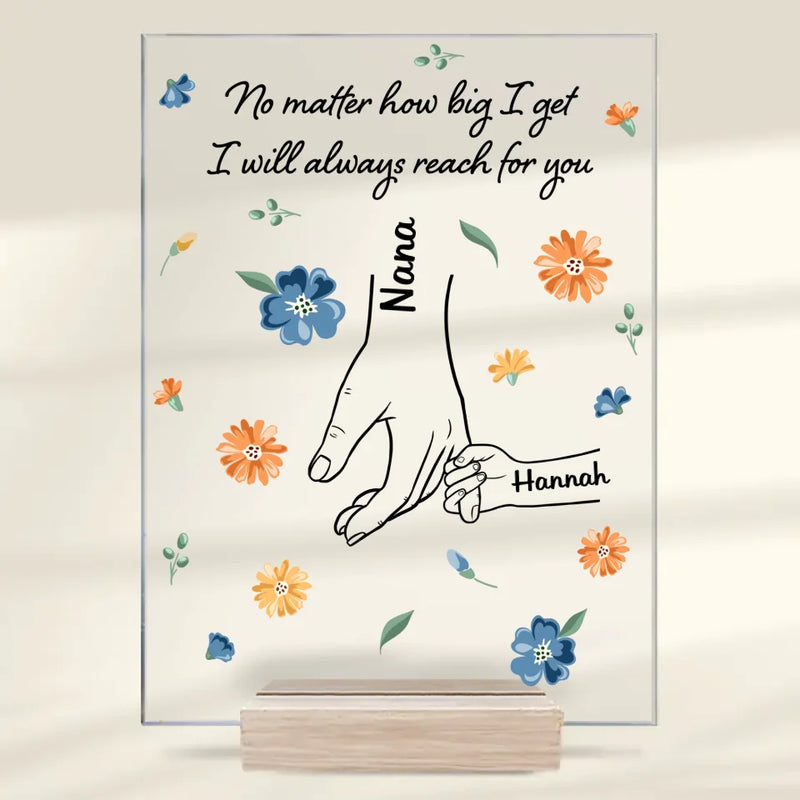 Custom Name Family Gifts - Personalized Acrylic Plaque