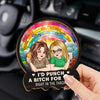 Together, We’re Unstoppable - Bestie Personalized Custom Car Visor Clip - Gift For Best Friends, BFF, Sisters