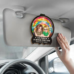Custom Name Funny Best Friend Gifts - Personalized Car Visor Clip