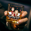 I Love Your Face Even When It's Behind My Back - Couple Personalized Custom Whiskey Glass - Gift For Husband Wife, Anniversary