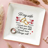 Another Year, Another Great Reason To Celebrate - Couple Personalized Custom Jewelry Dish - Gift For Husband Wife, Anniversary