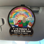 Custom Name Funny Best Friend Gifts for Women - Personalized Car Visor Clip