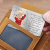 I Promise To Alway Be By Your Side - Couple Personalized Custom Aluminum Wallet Card - Gift For Husband Wife, Anniversary