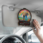Custom Name Best Friend Gifts for Women - Personalized Car Visor Clip