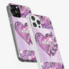 Grandkids Complete Her Joy - Family Personalized Custom Faux Jewelry Effect Printed Clear Phone Case - Gift For Mom, Grandma