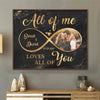 Two Heads, One Heart - Printable Digital File, Digital PNG Download - Custom Photo Couple Personalized Horizontal File - Gift For Husband Wife, Anniversary