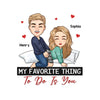 You're My Favorite - Printable Digital File, Digital PNG Download - Couple Personalized Vertical File - Gift For Husband Wife, Anniversary