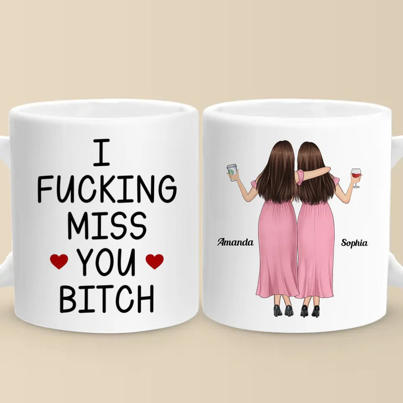 Custom Name Funny Best Friend Gifts for Women - Personalized Mugs