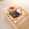 Custom Photo Home Is Wherever I'm With You - Couple Personalized Custom Frame Light Box - Gift For Husband Wife, Anniversary