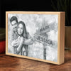 Custom Photo Together, We Can Conquer Anything - Couple Personalized Custom Frame Light Box - Gift For Husband Wife, Anniversary