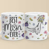 Her Hand, My Anchor In The Storm - Family Personalized Custom 3D Inflated Effect Printed Mug - Gift For Mom, Grandma