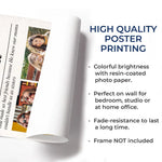 Custom Photo Best Friend Gifts for Women - Personalized Poster