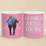 Custom Name Funny Best Friend Gifts - Personalized Mugs