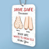 You Are My Favorite Adventure - Couple Personalized Custom Car Ornament - Acrylic Custom Shaped - Gift For Husband Wife, Anniversary
