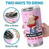 My Love, My Life - Couple Personalized Custom Tumbler - Gift For Husband Wife, Anniversary