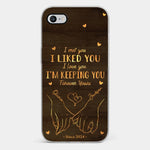 Custom Name Couple Love Gifts - Personalized Phone Case