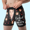 Custom Photo Some People Are Worth Melting For - Couple Personalized Custom Boxer Briefs, Men's Boxers - Gift For Husband Wife, Anniversary