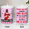 I Love You Today, Tomorrow, Forever - Couple Personalized Custom Smokeless Scented Candle - Gift For Husband Wife, Anniversary