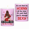 I Love You Today, Tomorrow, Forever - Couple Personalized Custom Smokeless Scented Candle - Gift For Husband Wife, Anniversary