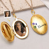 Custom Photo Friends Are Like Flowers - Bestie Personalized Custom Locket Necklace - Gift For Best Friends, BFF, Sisters