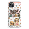 Dog Mom For Life - Dog & Cat Personalized Custom 3D Inflated Effect Printed Clear Phone Case - Gift For Pet Owners, Pet Lovers