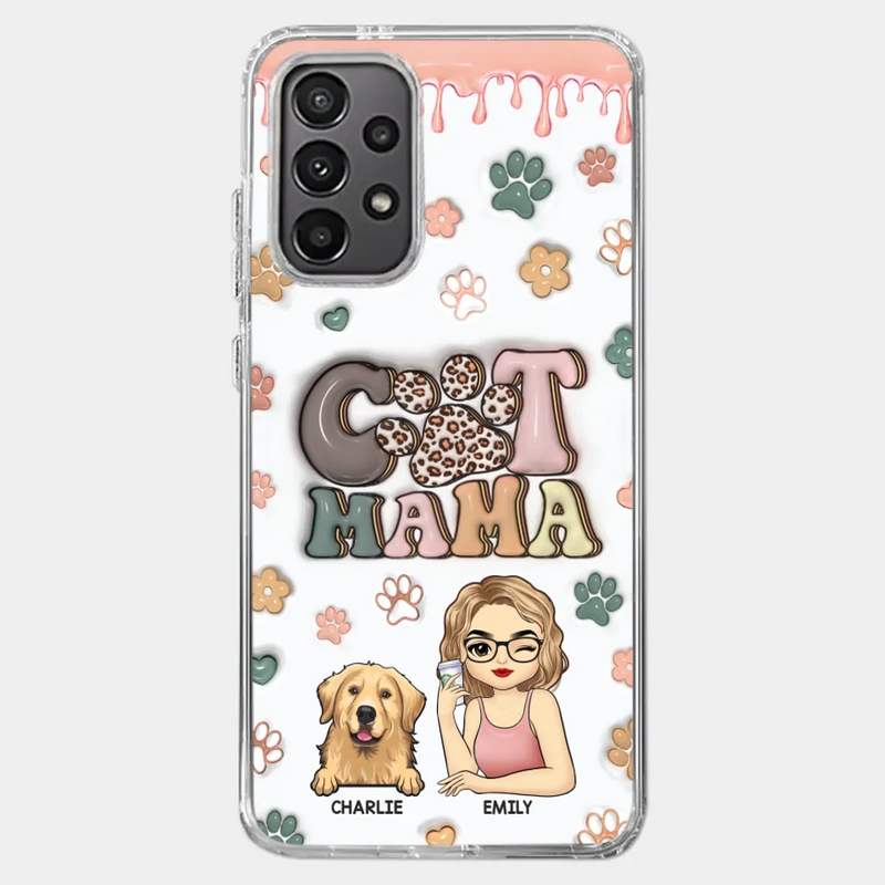 Custom Name Dog Mom Gifts for Women - Personalized Phone Case