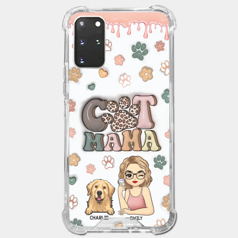 Custom Name Dog Mom Gifts for Women - Personalized Phone Case