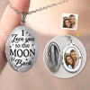 Custom Photo I Will Always Be Here For You - Couple Personalized Custom Locket Necklace - Gift For Husband Wife, Anniversary