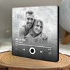 Custom Photo I Know What True Love Is Because Of You - Couple Personalized Custom Music Fridge Magnet That Can Play Songs - Gift For Husband Wife, Anniversary