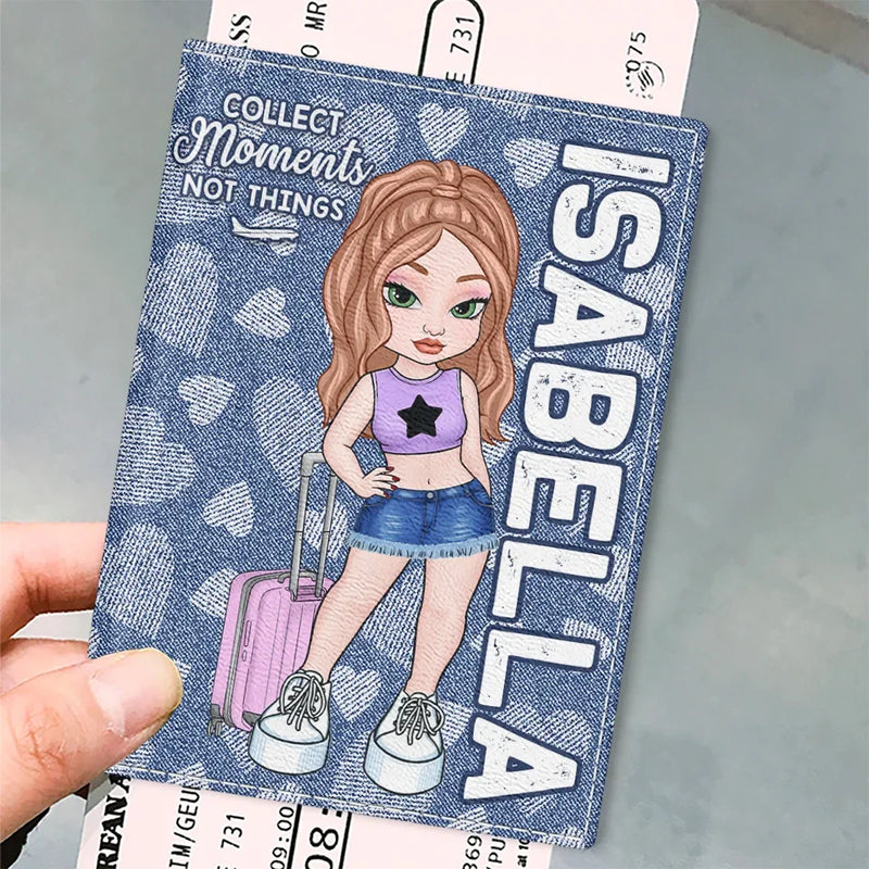 Always Say Yes To New Adventures - Travel Personalized Custom Passport Cover, Passport Holder - Holiday Vacation Gift, Gift For Adventure Travel Lovers