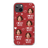 Custom Photo Owner Of My Heart - Couple Personalized Custom Clear Phone Case - Gift For Husband Wife, Anniversary