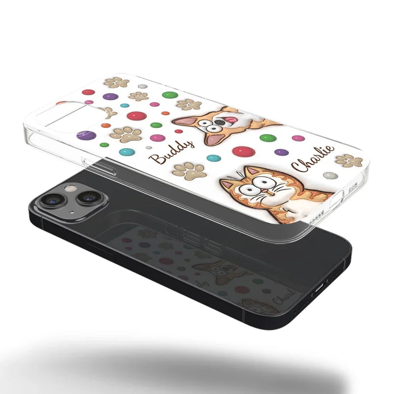 The Best Therapist Has Fur And Four Legs - Dog & Cat Personalized Custom 3D Inflated Effect Printed Clear Phone Case - Gift For Pet Owners, Pet Lovers