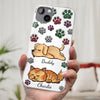 Pets Are Not Just Animals, They Are Family - Dog & Cat Personalized Custom 3D Inflated Effect Printed Clear Phone Case - Gift For Pet Owners, Pet Lovers