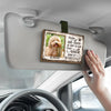 Custom Photo Silent Paws, Endless Love - Memorial Personalized Custom Car Visor Clip - Sympathy Gift For Pet Owners, Pet Lovers